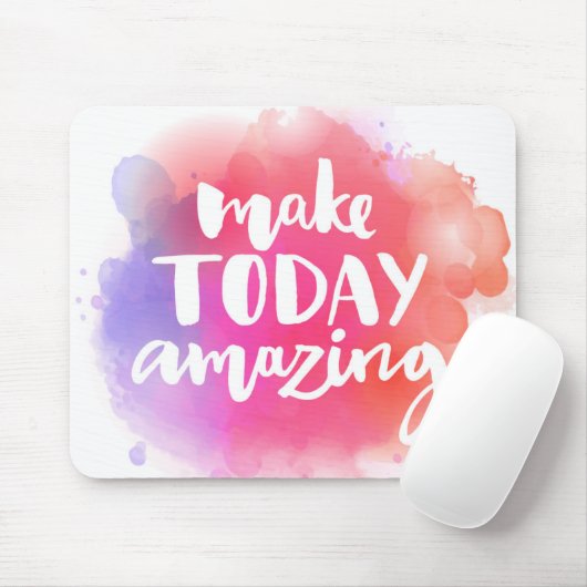 今日驚かせることを作って下さい マウスパッド (マウス)