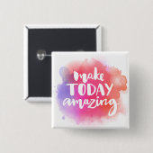 今日驚かせることを作って下さい 缶バッジ (正面&裏面)