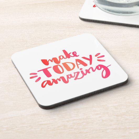 今日2つを驚かせることを作って下さい コースター (左側)