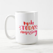 今日2つを驚かせることを作って下さい コーヒーマグカップ (左)