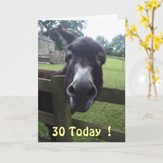 今日30だ! カード (黄色い花)