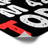 今日42回目の誕生日ギフトおもしろいアイディア ポスター (角)