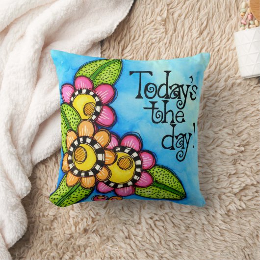 今日 クッション (ブランケット)