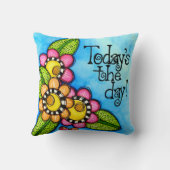 今日 クッション (裏面)