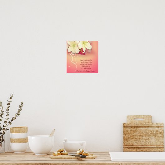 今日 ポスター (キッチン)