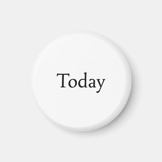 今日 マグネット (正面)