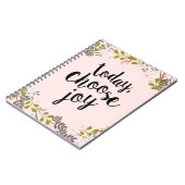 今日、喜びの自然な森林花柄を選んで下さい ノートブック (左側)