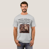 今日、彼らは私たちを黒と呼ぶ Tシャツ (正面フル)