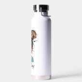 今日 |懸命時間 ウォーターボトル (左面)