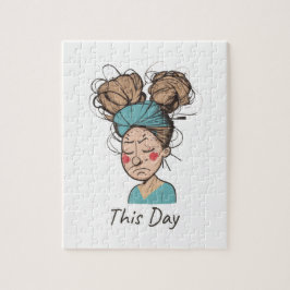 今日 |懸命時間 ジグソーパズル