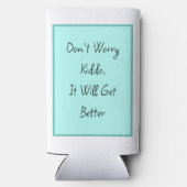 今日 |懸命時間 スリム缶クーラー (裏面)