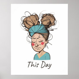 今日 |懸命時間 ポスター