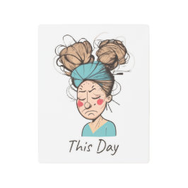 今日 |懸命時間 メタルプリント