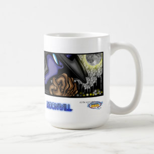 今日、私はできます。 Moonwillのマグ(気球とのV.2) コーヒーマグカップ