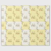 今日、私はキリストが私を許してくれると許す。 ラッピングペーパー (フラット)