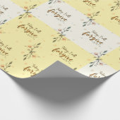 今日、私はキリストが私を許してくれると許す。 ラッピングペーパー (角)