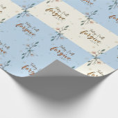 今日、私はキリストが私を許してくれると許す。 ラッピングペーパー (角)