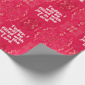 今日、私は主の喜びに満ちている ラッピングペーパー (角)