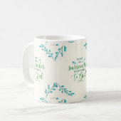 今日、私は全てをイエスに捧げる。 コーヒーマグカップ (正面左)