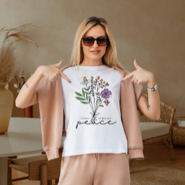 今日、私は平和を選んだ Tシャツ