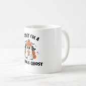今日、私は深刻な幽霊コーヒーカボチャのハロウィーンだ コーヒーマグカップ (正面右)