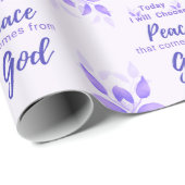 今日、私は神から平和来を選択する ラッピングペーパー (ロールコーナー)