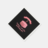 今日、私は誕生日の女の子祝:スタイル スタンダードカクテルナプキン (角)