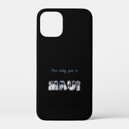 今日、Maui Case-Mate iPhoneケースに移動 iPhoneケース (裏面)