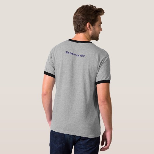 今日 Tシャツ (裏面フル)