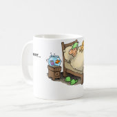 今日i´mの利用できないマグ コーヒーマグカップ (正面左)