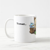 今日i´mの利用できないマグ コーヒーマグカップ (左)