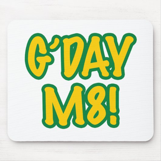 今日M8だ! マウスパッド (正面)