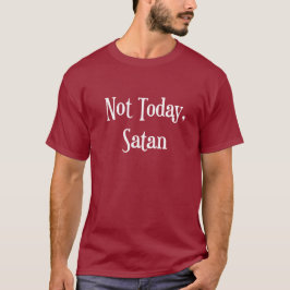 今日Satanの男性Tシャツ Tシャツ