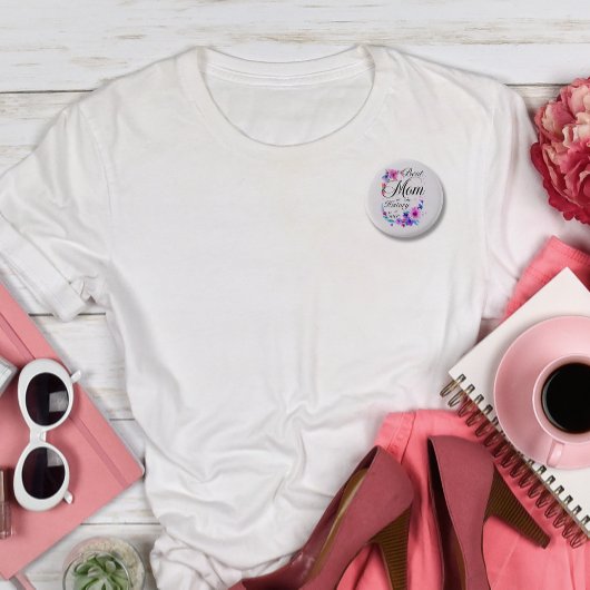 今最高のまでの母 缶バッジ