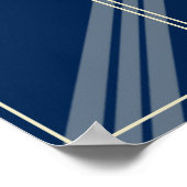 今月のトップパフォーマー写真のスター社員 ポスター (角)