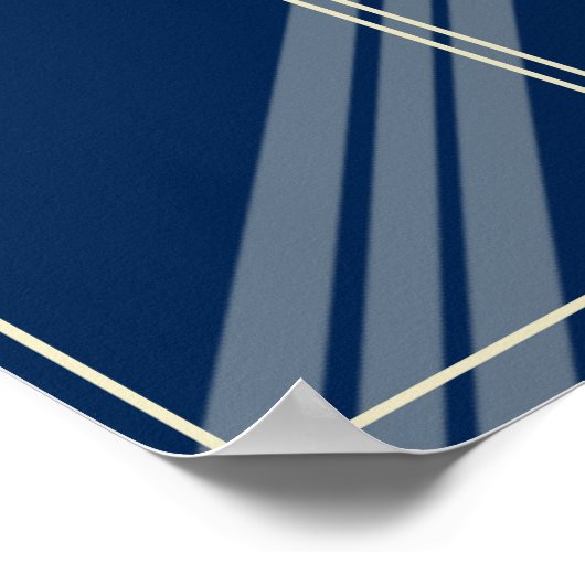 今月のトップパフォーマー写真のスター社員 ポスター (角)