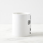今月のベスト従業員 名前入れ可能 コーヒーマグカップ (中央)