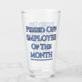 今月のユーモアのある従業員 タンブラーグラス (裏面)