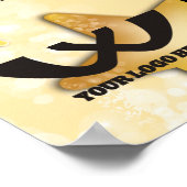 今月の写真ディスプレイのスター社員 ポスター (角)