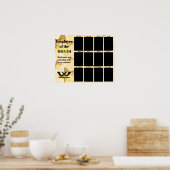 今月の写真ディスプレイのスター社員 ポスター (キッチン)