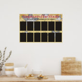 今月の写真ディスプレイのスター社員 ポスター (キッチン)