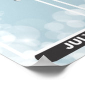 今月の写真ディスプレイのスター社員 ポスター (角)