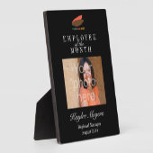 今月の写真賞のビジネスロゴ従業員 フォトプラーク (側面)