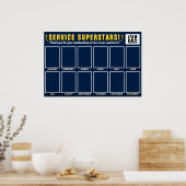 今月の写真陳列ポスターのスター社員 ポスター (キッチン)