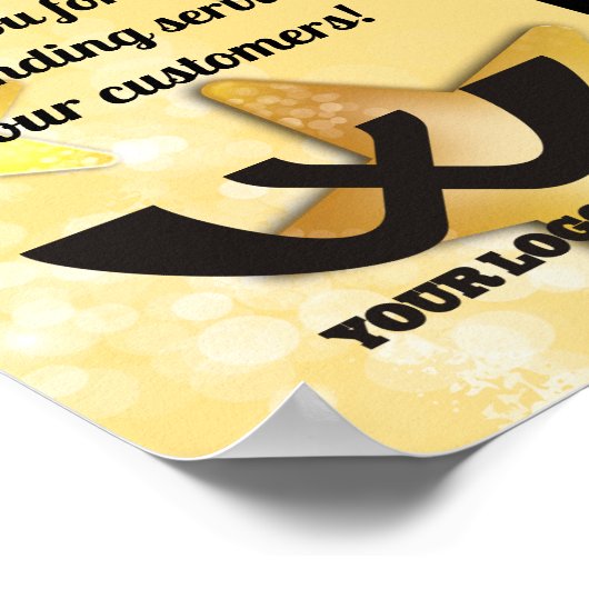 今月の写真陳列ポスターのスター社員 ポスター (角)