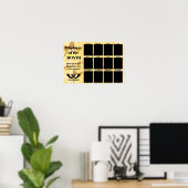 今月の写真陳列ポスターのスター社員 ポスター (ホームオフィス)