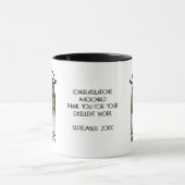 今月の従業員の写真同僚の評価 マグカップ (中央)