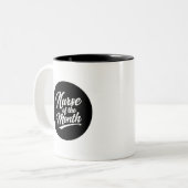 今月の看護師 冗談看護師 コーヒーマグ ツートーンマグカップ (正面左)