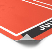 今月の花火写真表示従業員 ポスター (角)