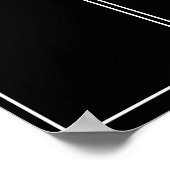 今月の花火写真表示従業員 ポスター (角)